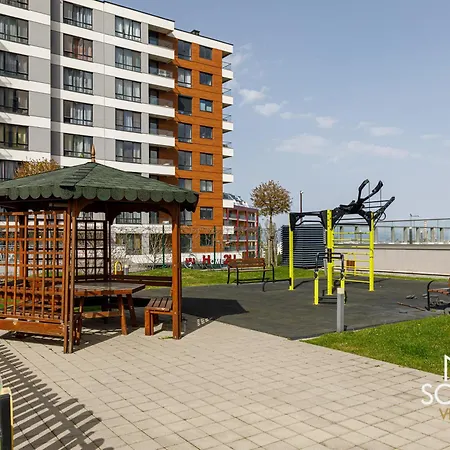 Appartement View - By Metro, Kids Room, Huge Terrace, 2 Garages, Ps5, Playground, Bbq, 24h Security