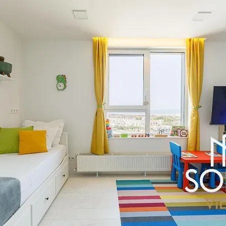 View - By Metro, Kids Room, Huge Terrace, 2 Garages, Ps5, Playground, Bbq, 24h Security * סופיה