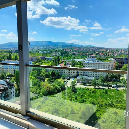 Sofia View - By Metro, Kids Room, Huge Terrace, 2 Garages, Ps5, Playground, Bbq, 24H Security Апартамент *