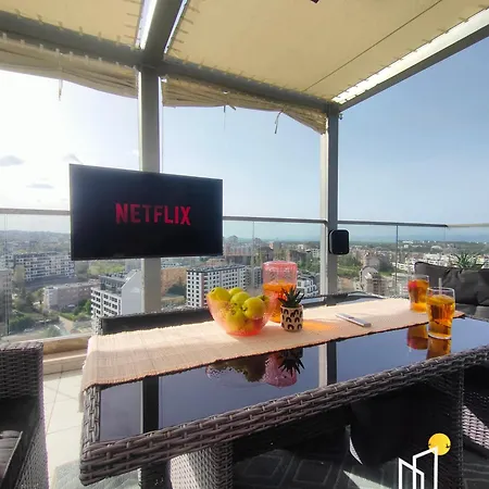 View - By Metro, Kids Room, Huge Terrace, 2 Garages, Ps5, Playground, Bbq, 24h Security Daire *