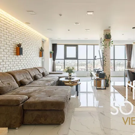 דירה View - By Metro, Kids Room, Huge Terrace, 2 Garages, Ps5, Playground, Bbq, 24h Security *
