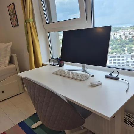 View - By Metro, Kids Room, Huge Terrace, 2 Garages, Ps5, Playground, Bbq, 24h Security דירה *