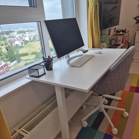 דירה View - By Metro, Kids Room, Huge Terrace, 2 Garages, Ps5, Playground, Bbq, 24h Security *