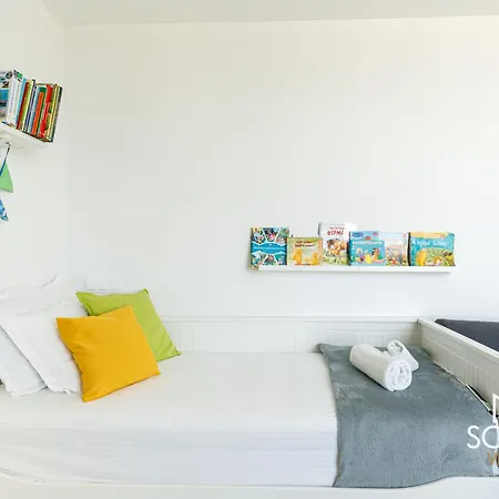 View - By Metro, Kids Room, Huge Terrace, 2 Garages, Ps5, Playground, Bbq, 24h Security סופיה